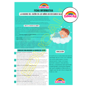 La Higiene del Sueño en los Niños