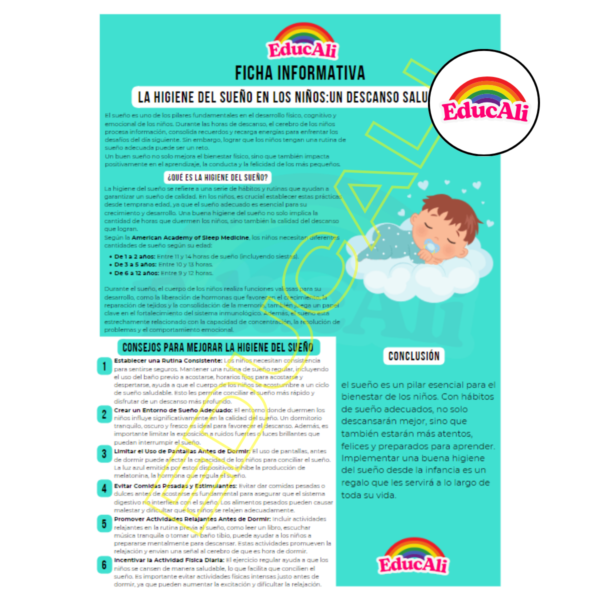 La Higiene del Sueño en los Niños