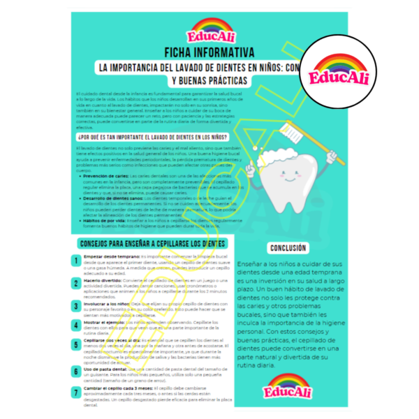 La Importancia del Lavado de Dientes en Niños
